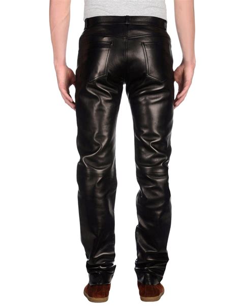 gucci pants men|gucci leather bottoms for men.